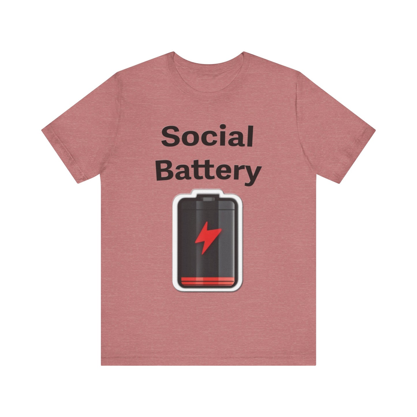 Social Battery Low T-Shirt