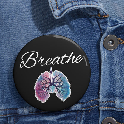 Breathe Pin Buttons