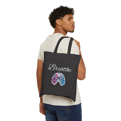 Breathe Cotton Canvas Tote Bag