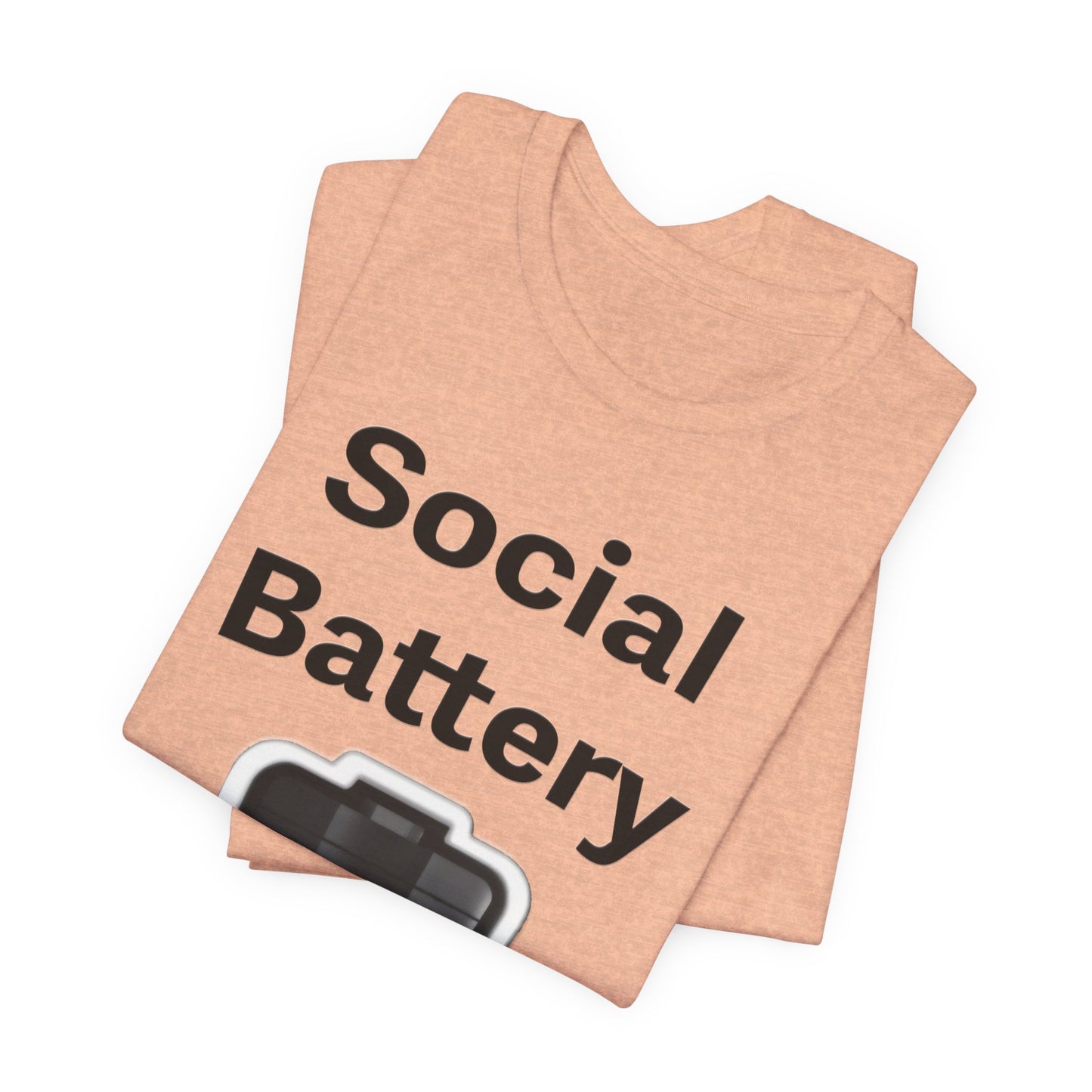 Social Battery Low T-Shirt