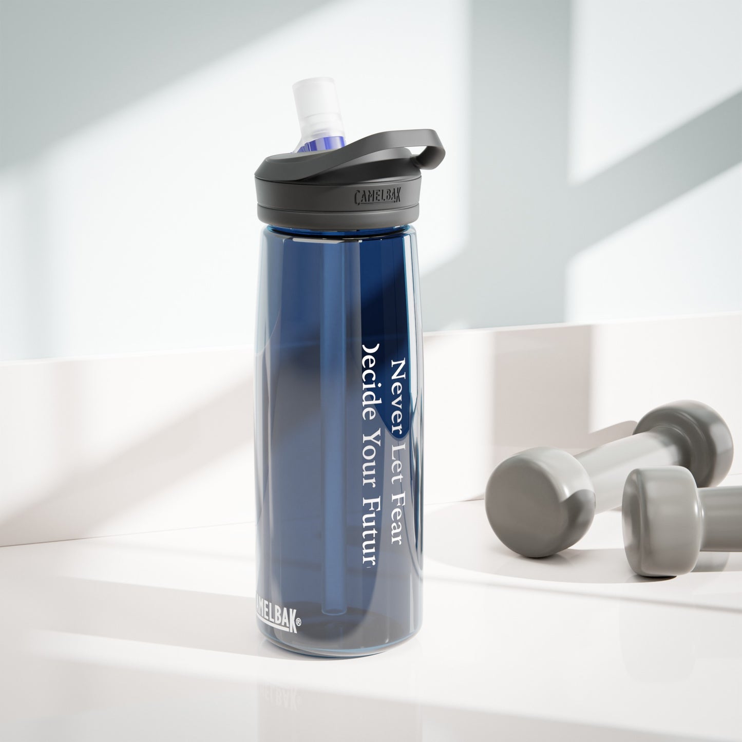 Never Let Fear Decide Your Future CamelBak Eddy® Water Bottle