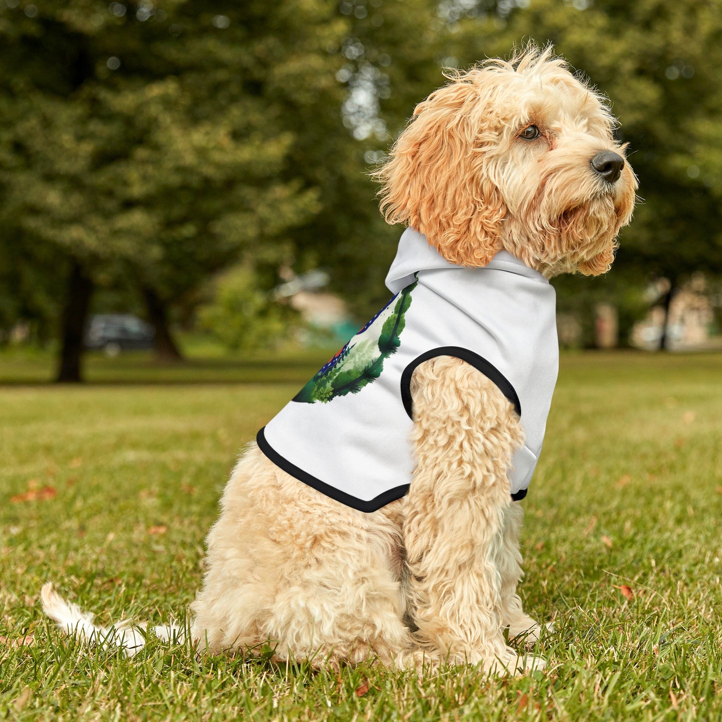 Semi-Colon Butterfly Pet Hoodie