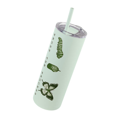 Trust The Process Skinny Matte Tumbler, 20oz