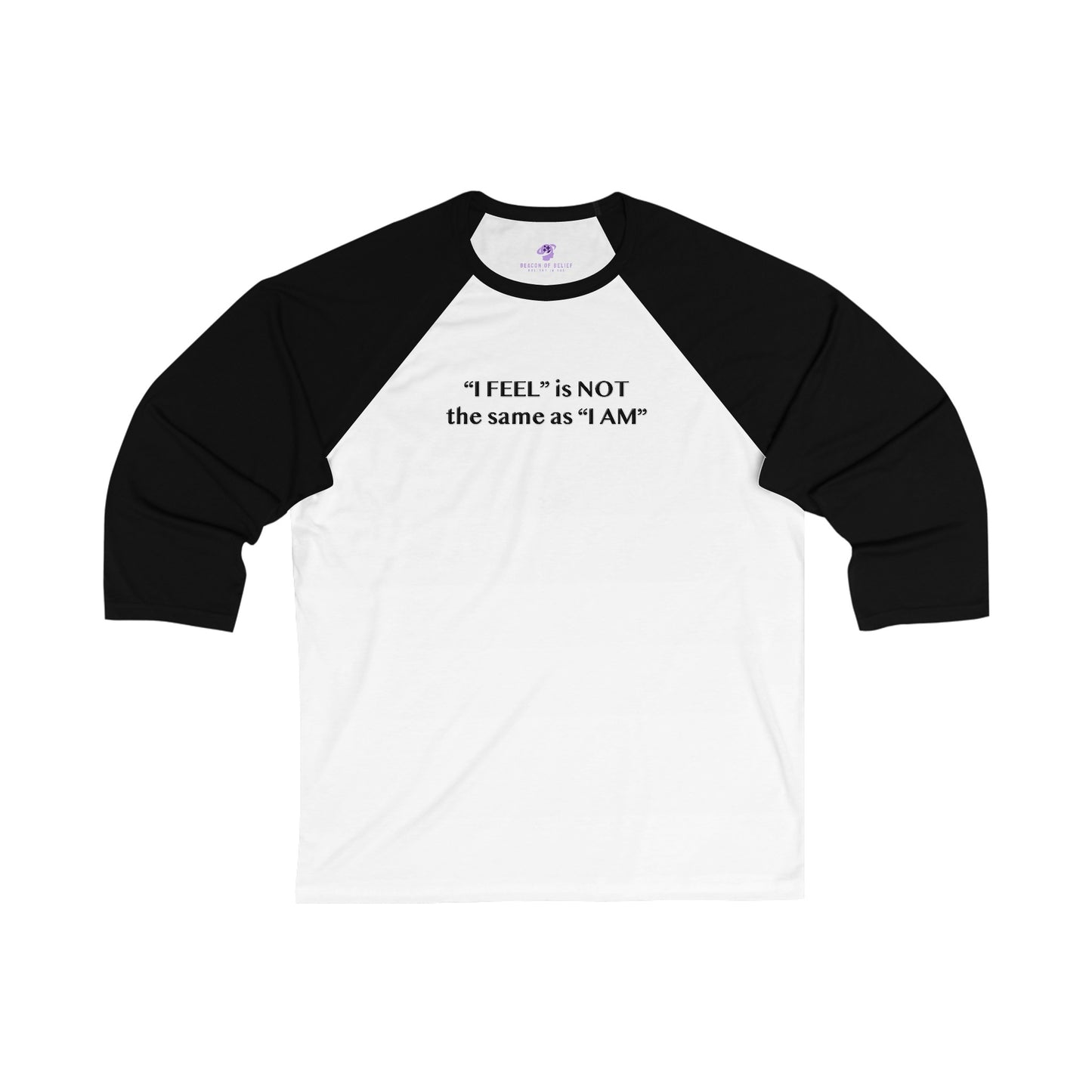 I Feel is Not the same as I Am Unisex 3\4 Sleeve Baseball Tee