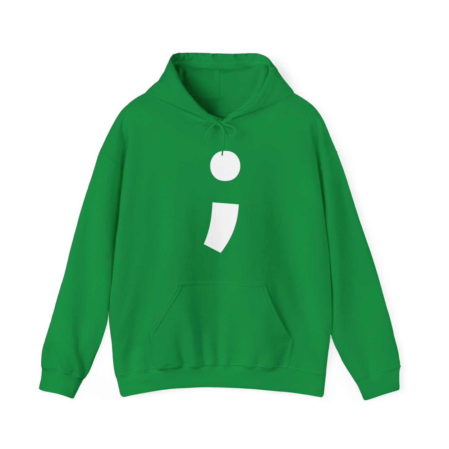 Semi-Colon ; Heavy Blend™ Hooded Sweatshirt