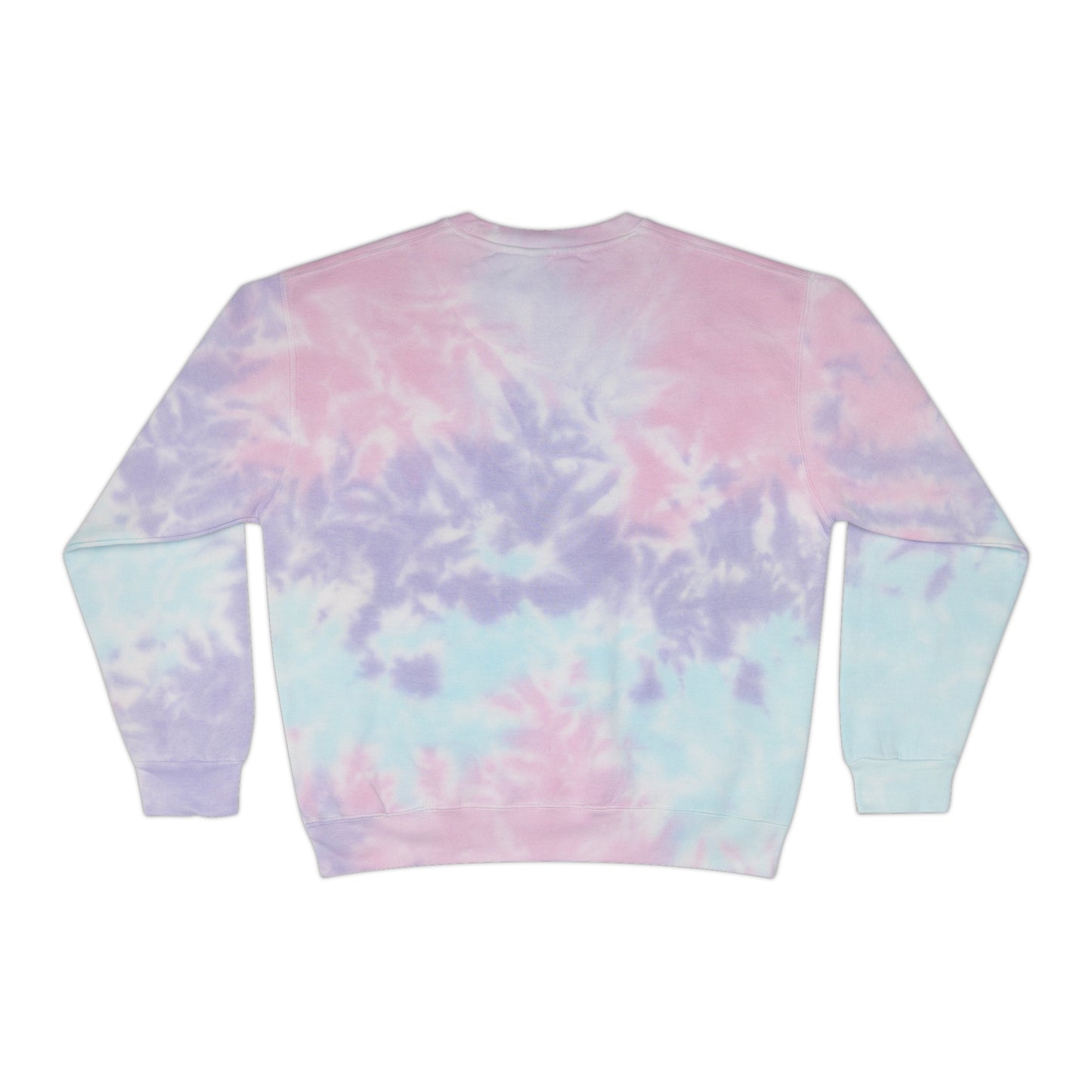 Positivity is a Superpower Female Superhero Unisex Tie-Dye Sweatshirt