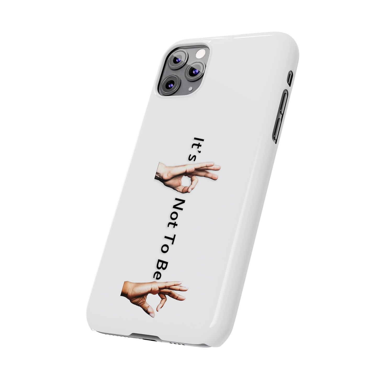 It's OK Not To Be OK Hands Slim Phone Cases