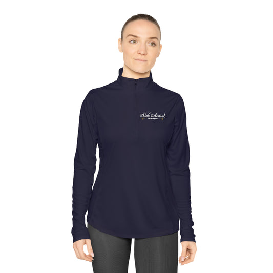 Think Celestial Ladies Quarter-Zip Pullover