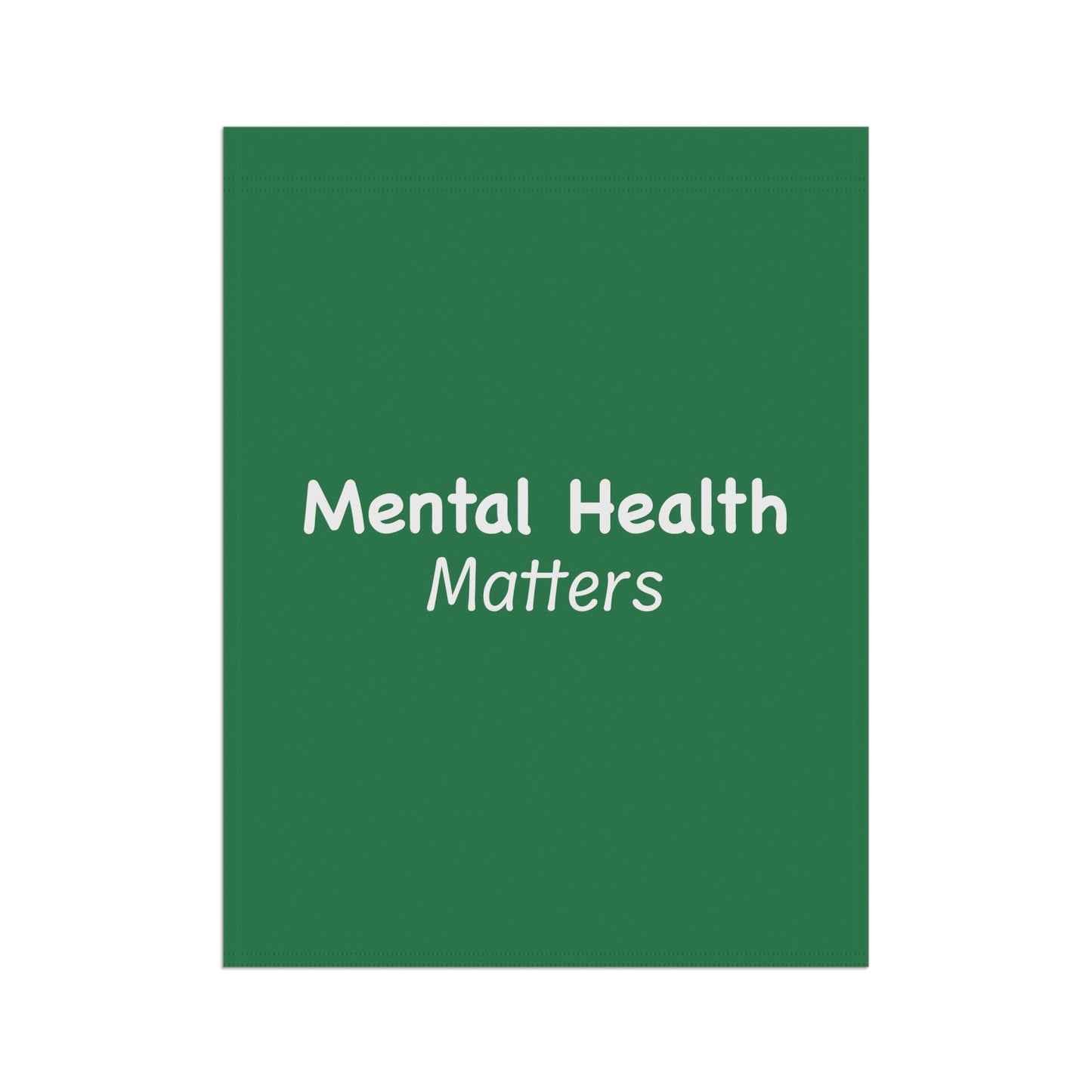 Mental Health Matters Garden & House Banner