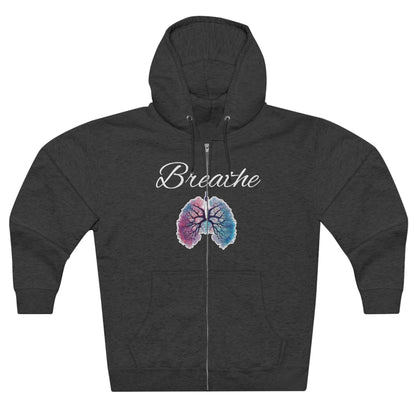 Breathe Unisex Zip Hoodie