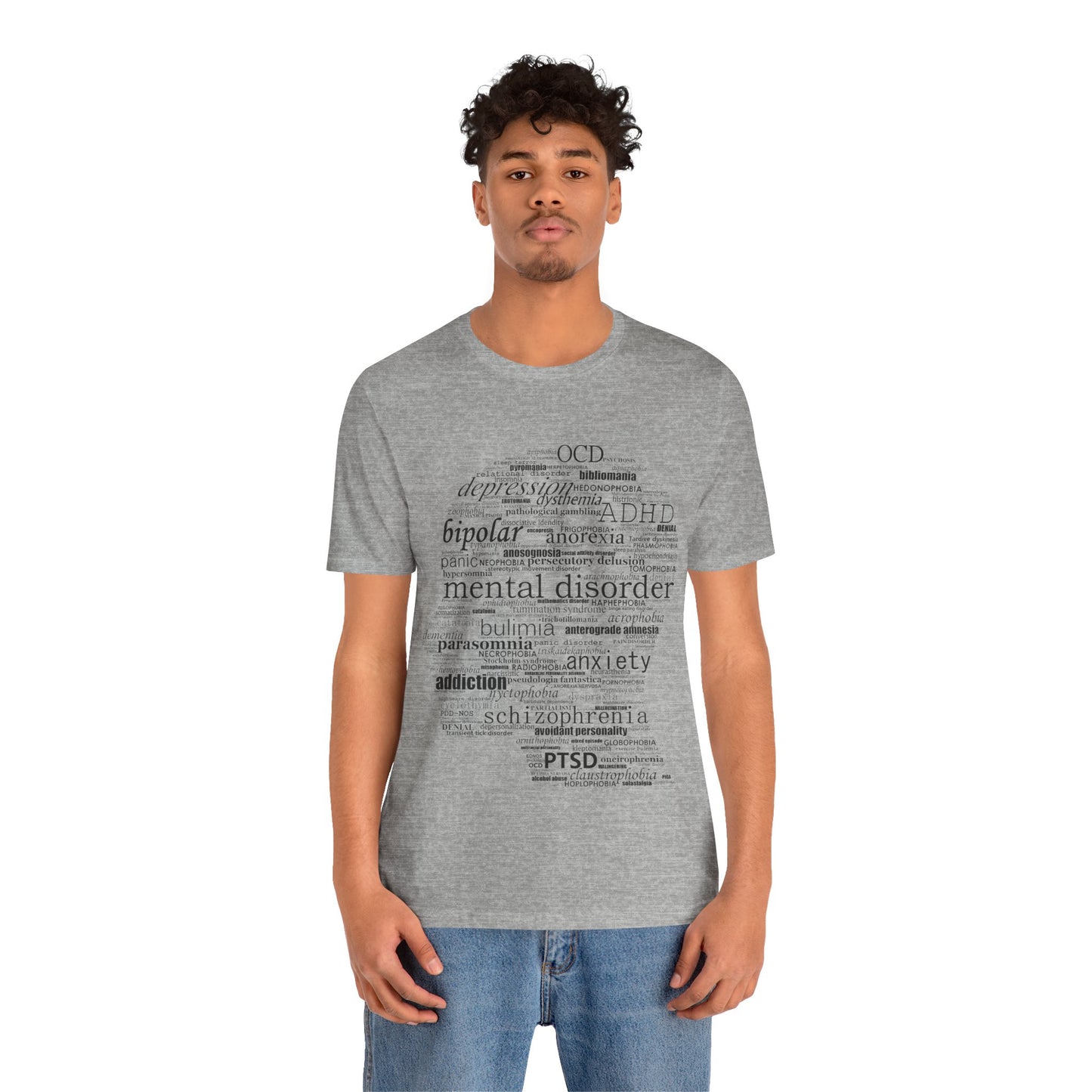 Mental Disorder Silhouette T-Shirt