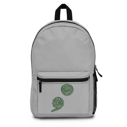 Flowers Semi-Colon Backpack