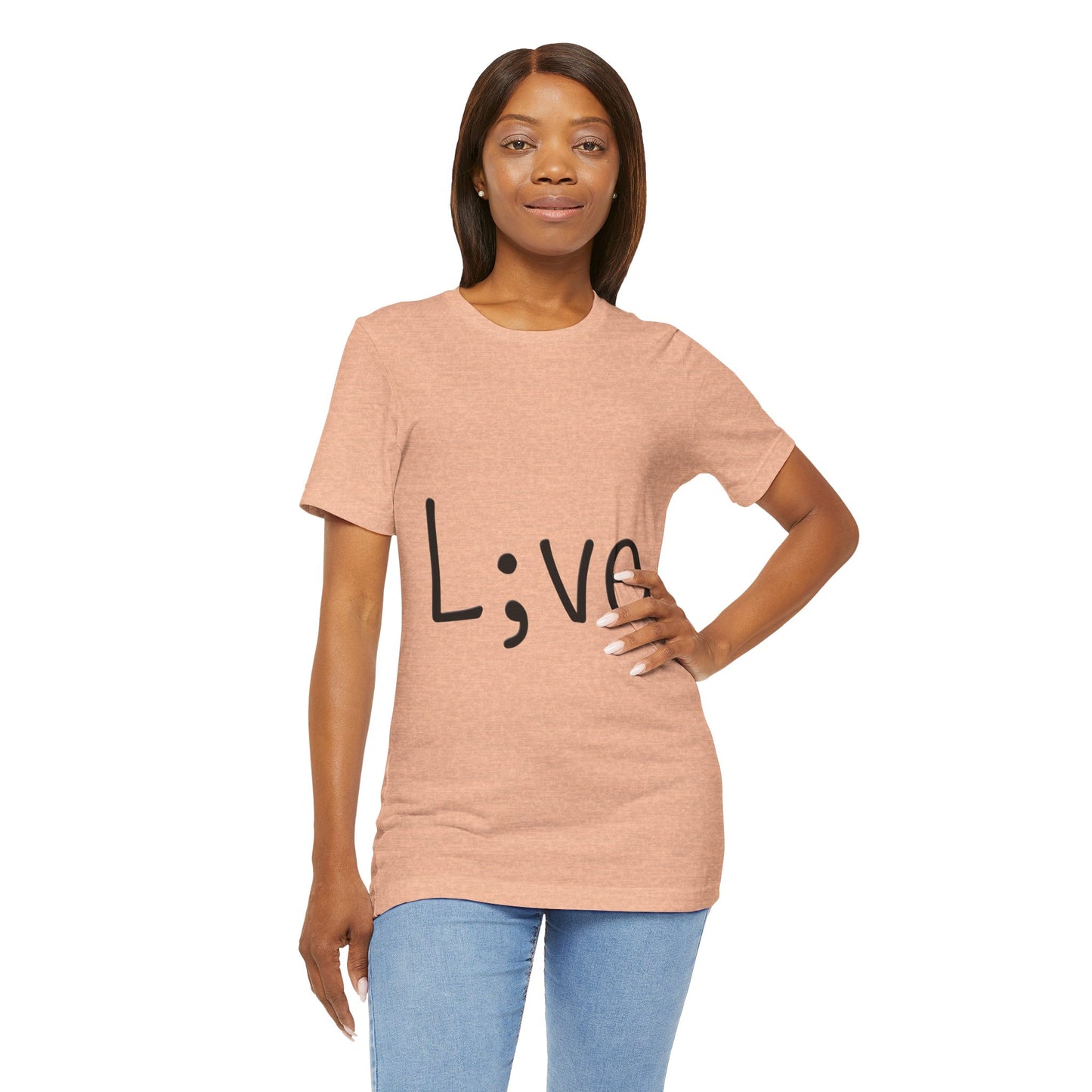 Semi-Colon L;ve T-Shirt