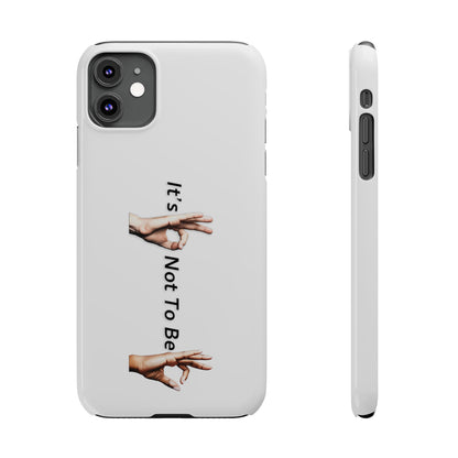 It's OK Not To Be OK Hands Slim Phone Cases