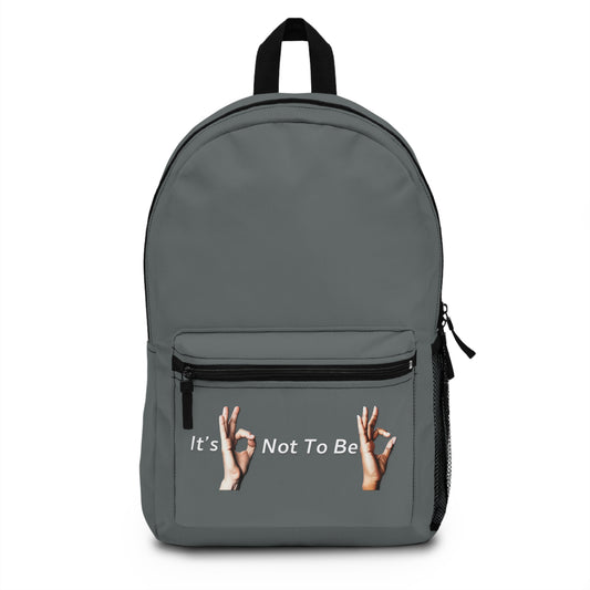 It's OK Not To Be OK Hands Backpack