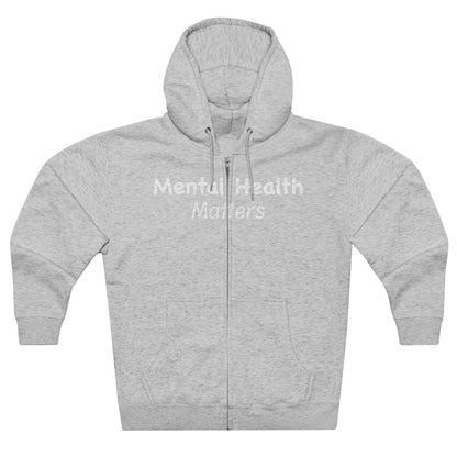 Mental Health Matters Unisex Zip Hoodie