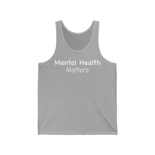 Mental Health Matters Unisex Jersey Tank