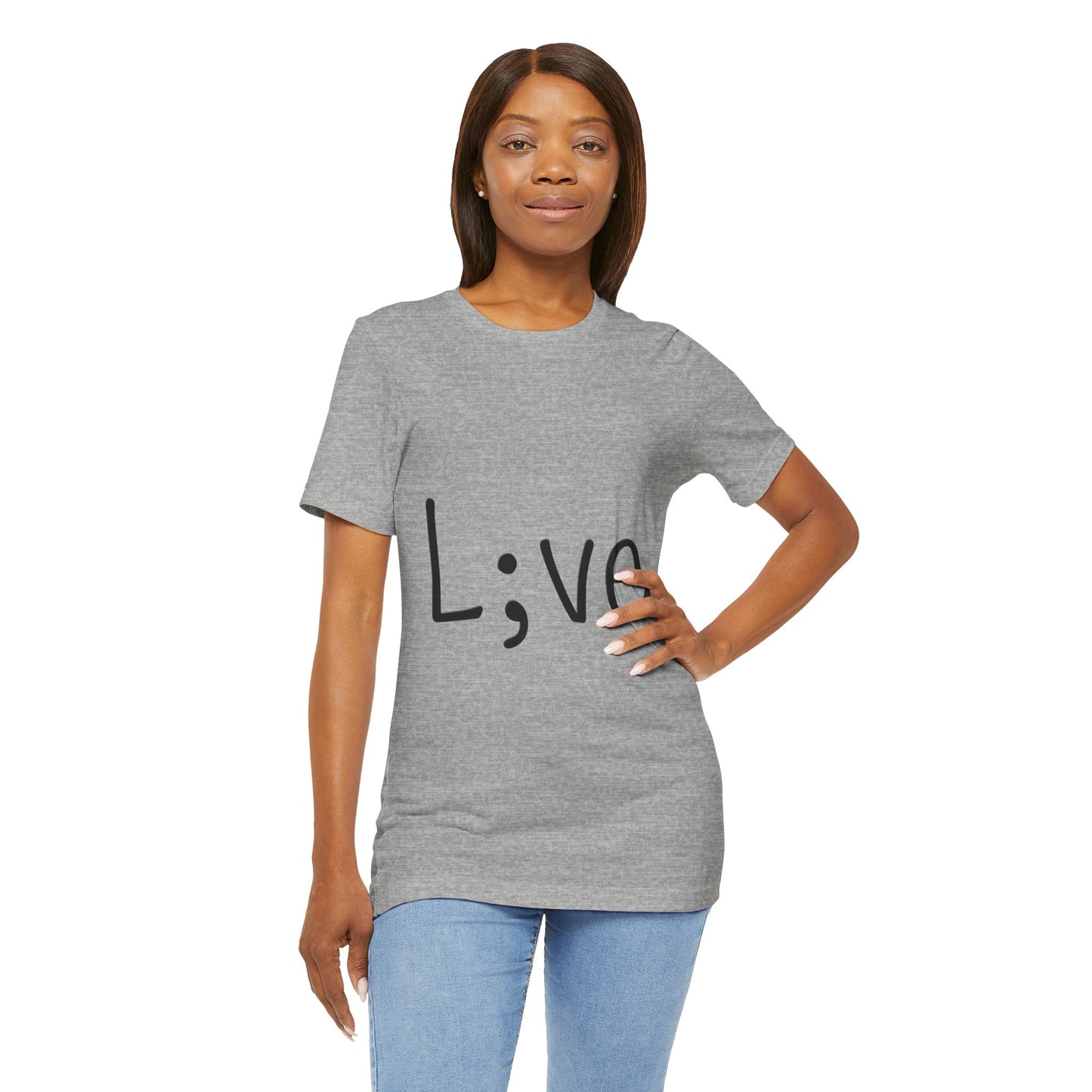 Semi-Colon L;ve T-Shirt