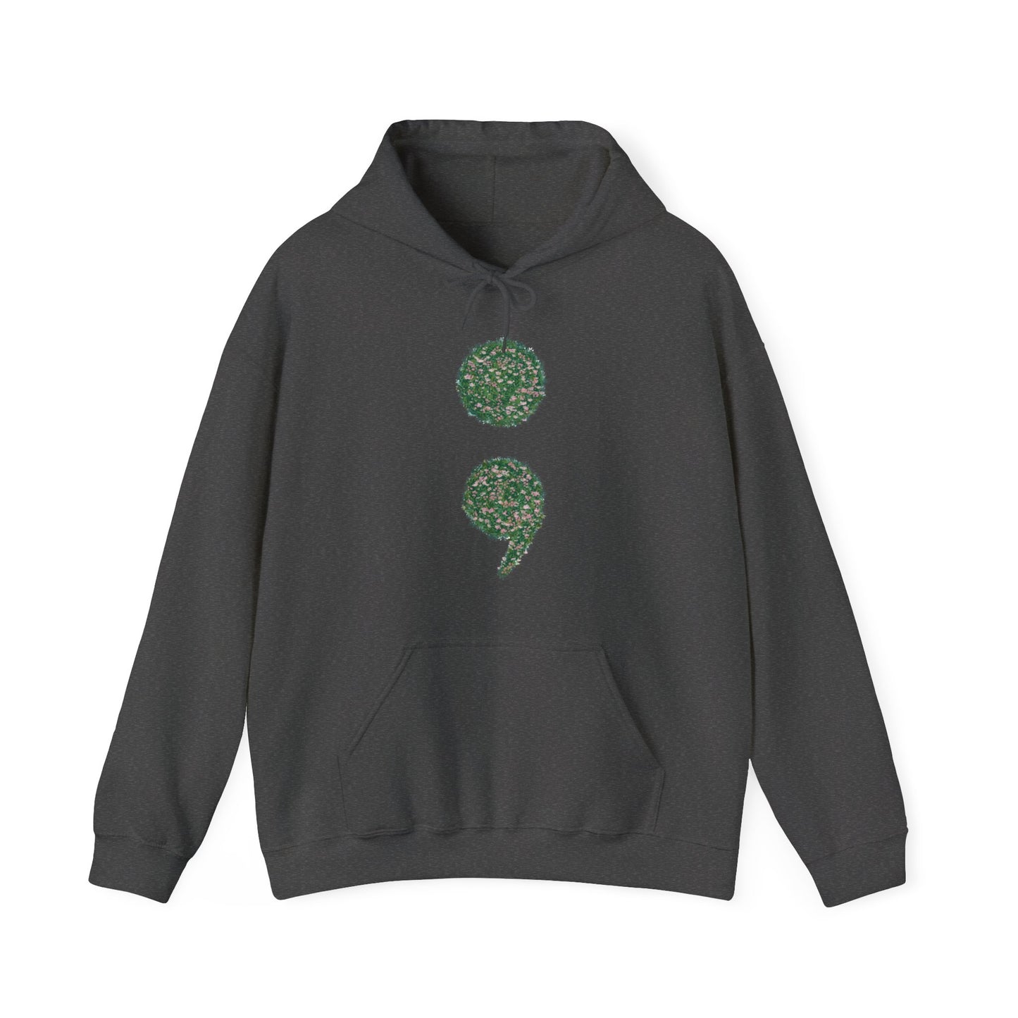 Flowers Semi-Colon Heavy Blend™ Hooded Sweatshirt