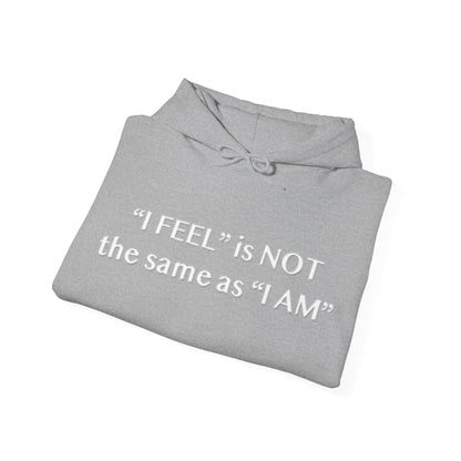 I Feel is Not the same as I Am Heavy Blend™ Hooded Sweatshirt