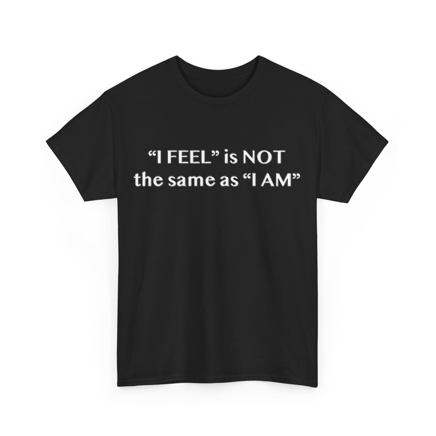 I Feel is Not the same as I Am Unisex Heavy Cotton Tee