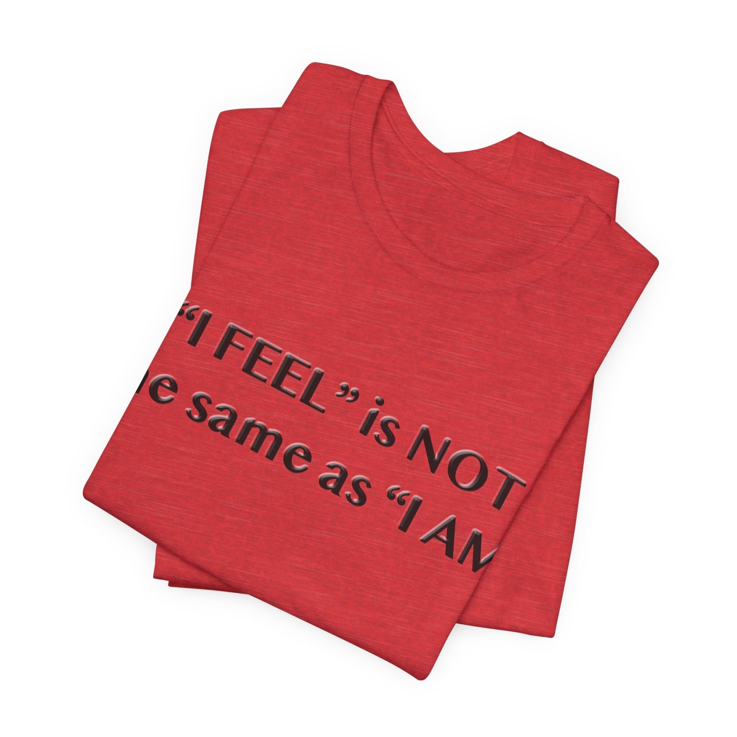 I Feel is Not the same as I Am T-Shirt