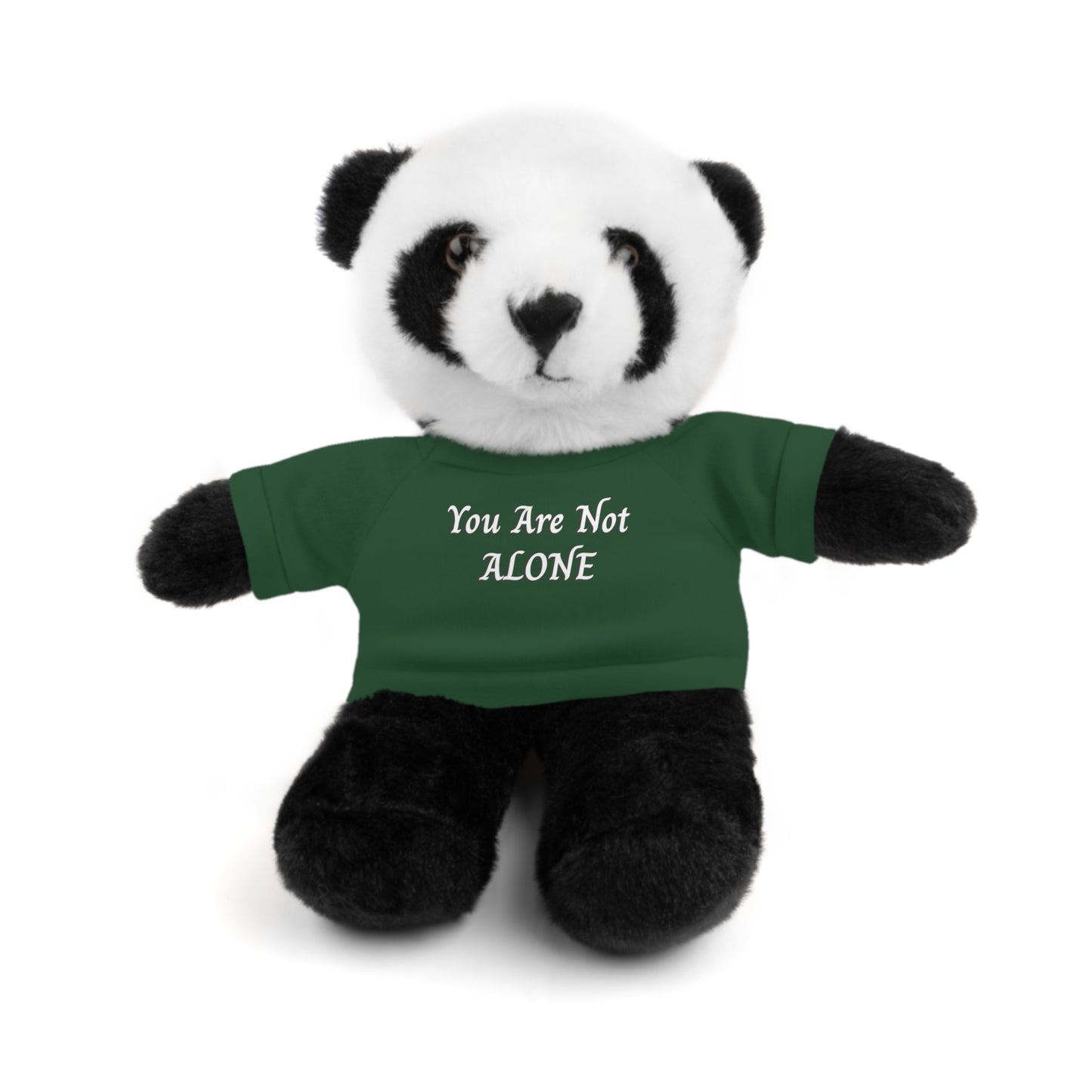 You Are Not Alone Stuffed Animals with Tee