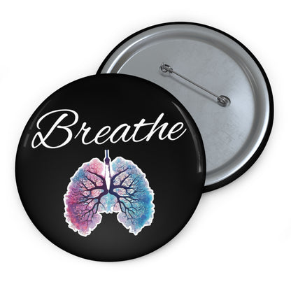 Breathe Pin Buttons