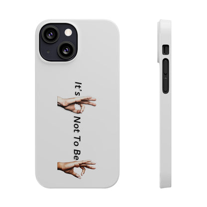 It's OK Not To Be OK Hands Slim Phone Cases