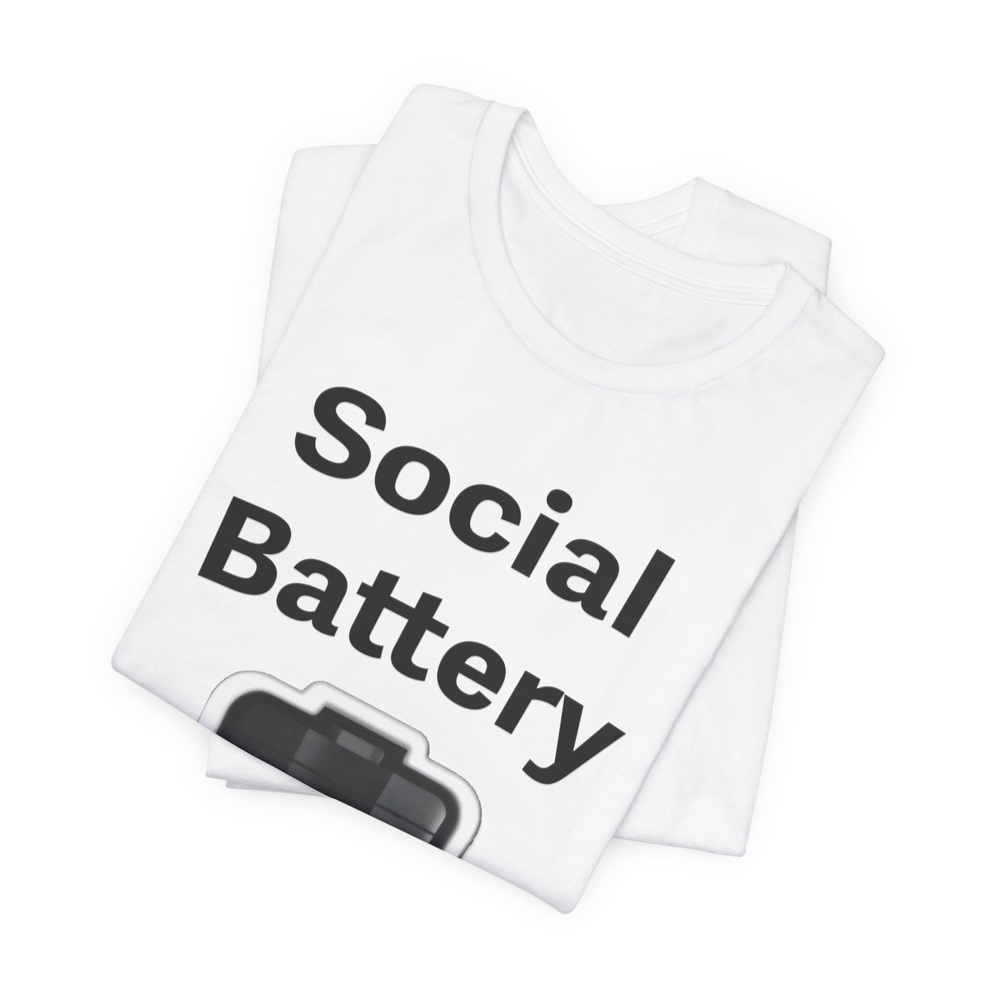 Social Battery Low T-Shirt