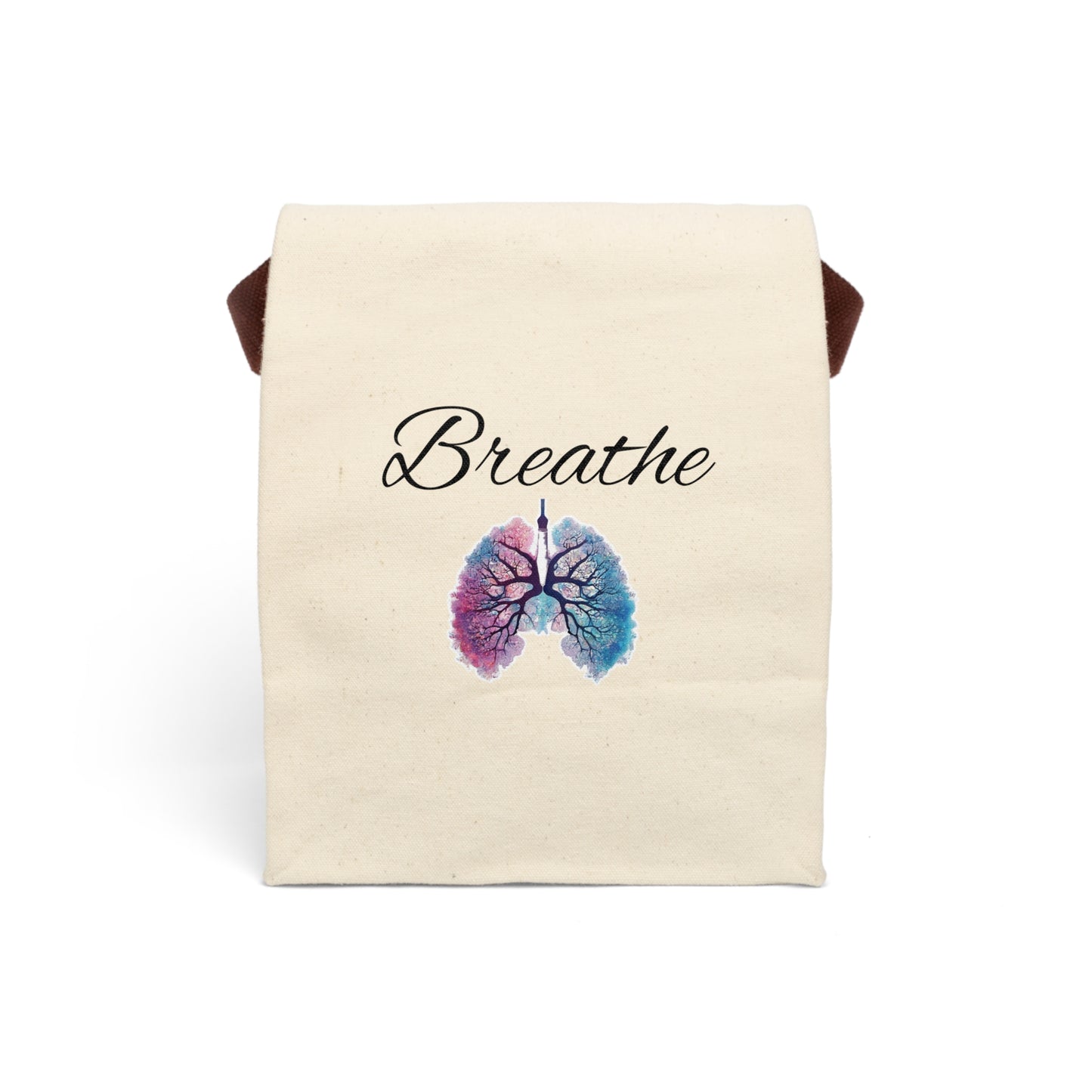 Breathe Canvas Lunch Bag With Strap