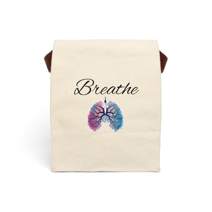 Breathe Canvas Lunch Bag With Strap