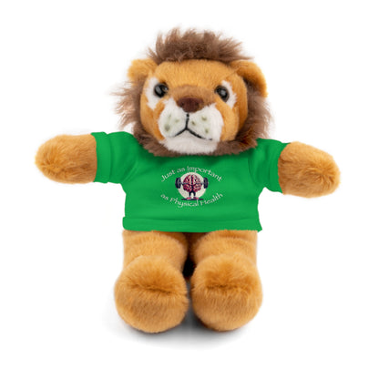 Mental Health Muscle Stuffed Animals with Tee