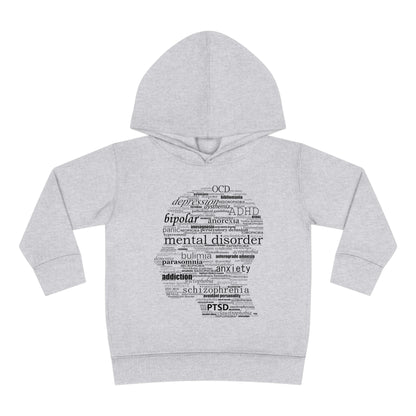 Mental Disorder Silhouette Pullover Fleece Hoodie