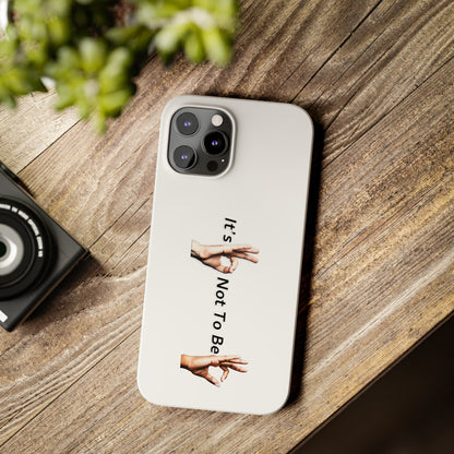 It's OK Not To Be OK Hands Slim Phone Cases