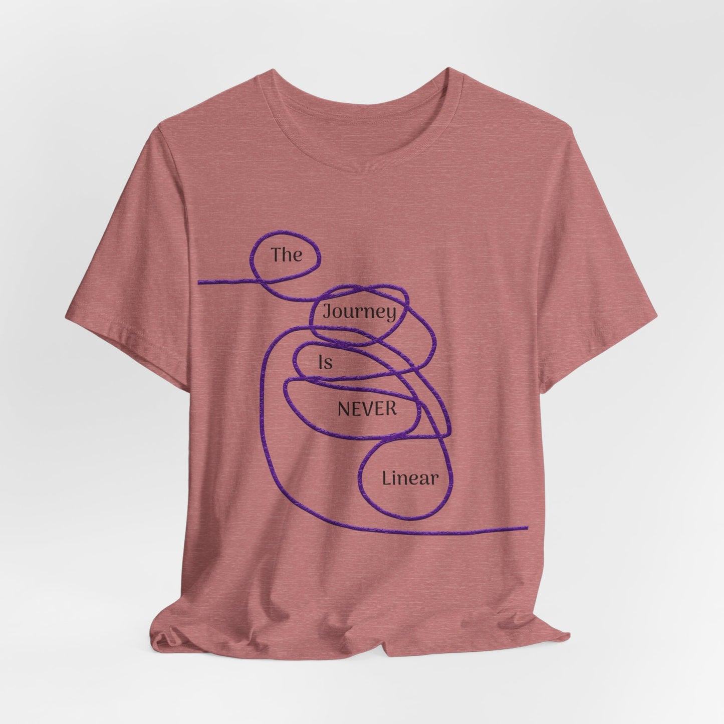 The Journey is Never Linear T-Shirt