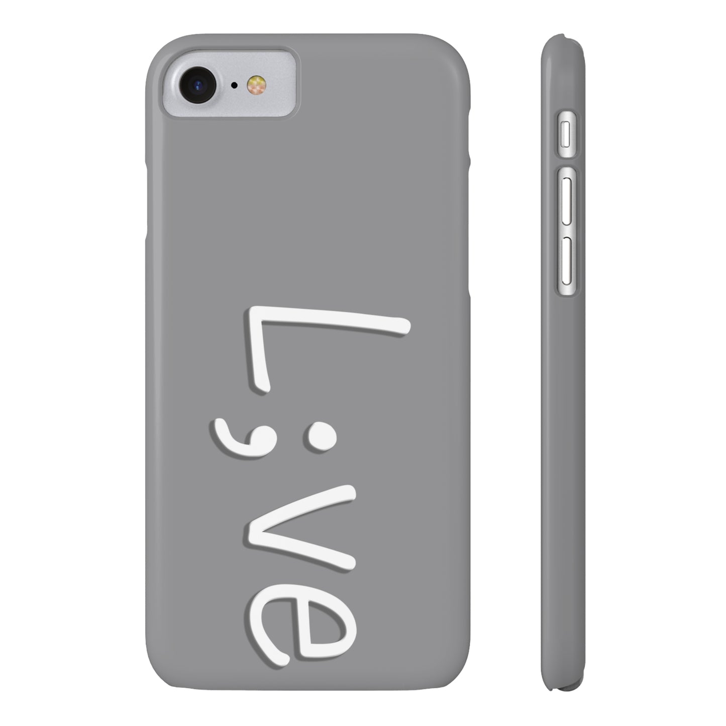 Semi-Colon L;ve Slim Phone Cases