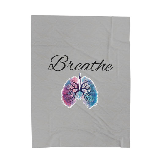 Breathe Velveteen Plush Blanket