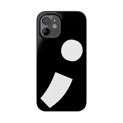 Semi-Colon ; Slim Phone Cases