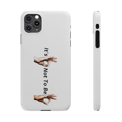 It's OK Not To Be OK Hands Slim Phone Cases