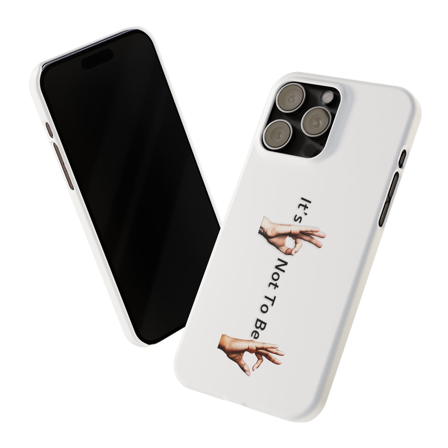 It's OK Not To Be OK Hands Slim Phone Cases