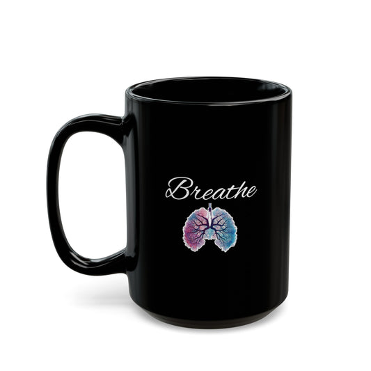 Breathe Black Mug (11oz, 15oz)