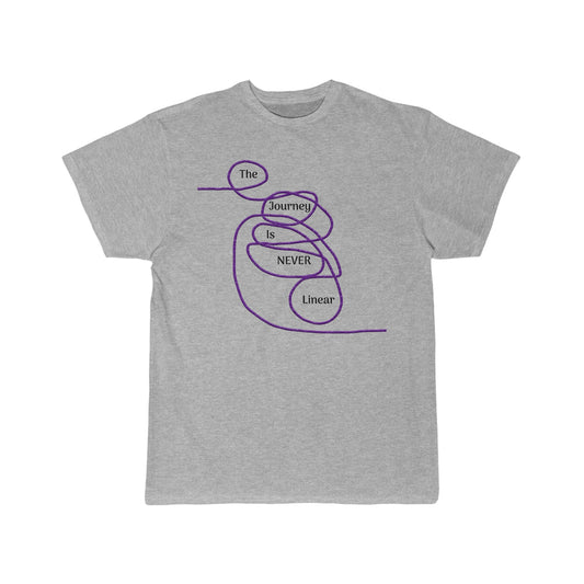 The Journey is Never Linear Men's Short Sleeve Tee