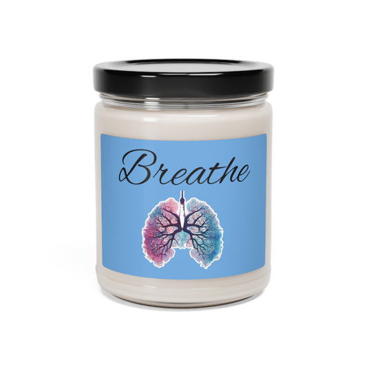 Breathe Scented Soy Candle, 9oz