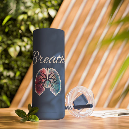 Breathe Skinny Matte Tumbler, 20oz