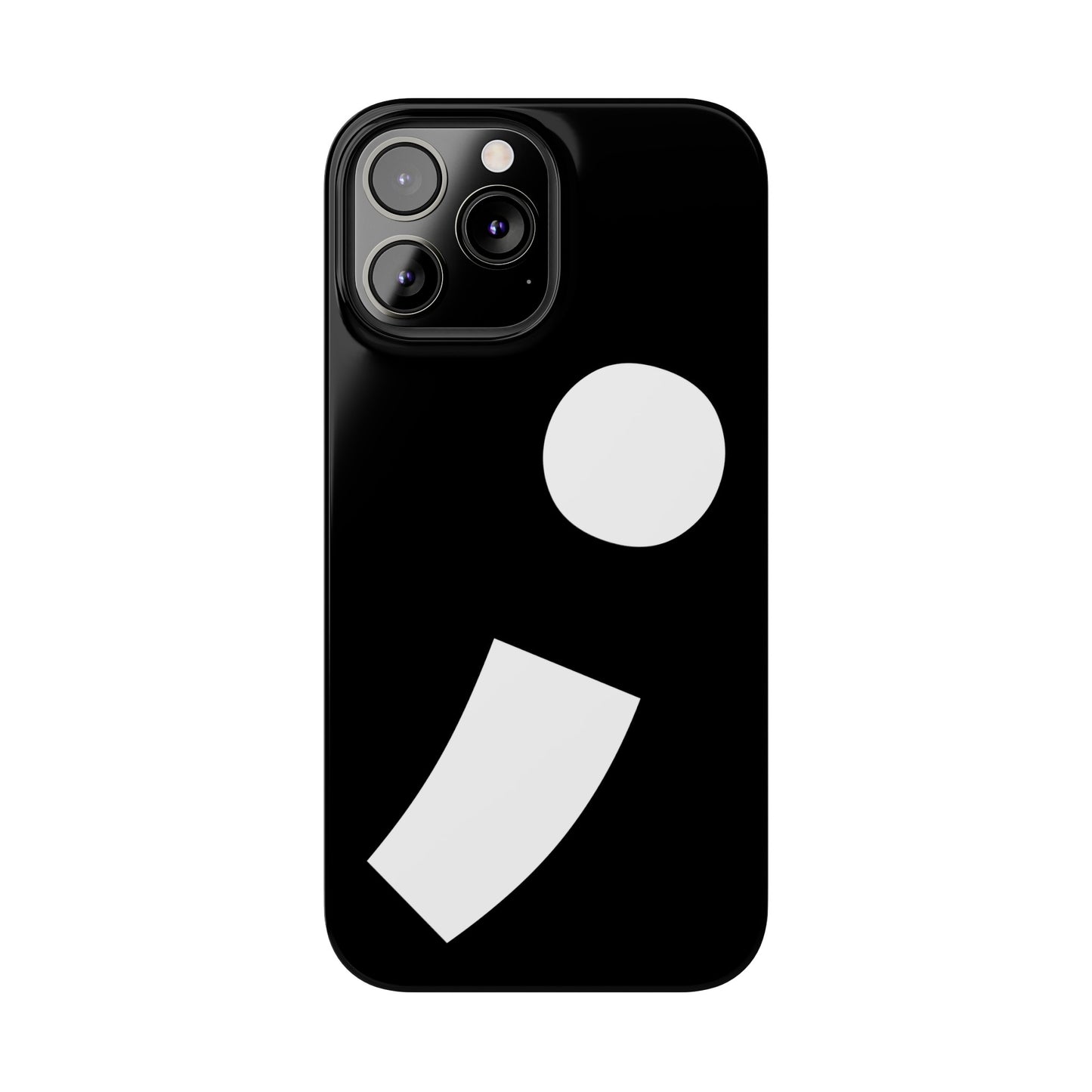 Semi-Colon ; Slim Phone Cases