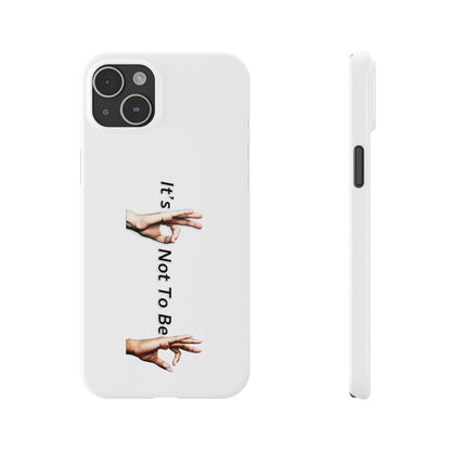 It's OK Not To Be OK Hands Slim Phone Cases