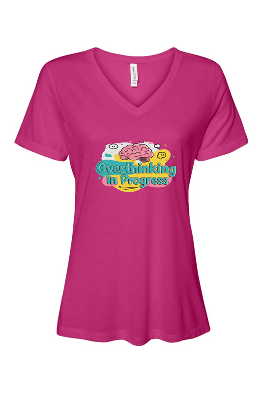Women's T-Shirt - Over Thinking In Progress