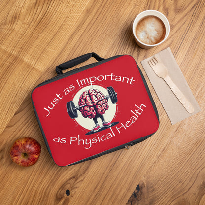 Mental Health Muscle Lunch Bag