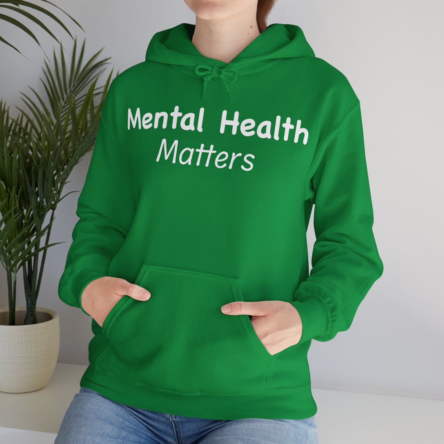 Mental Health Matters Heavy Blend™ Hooded Sweatshirt